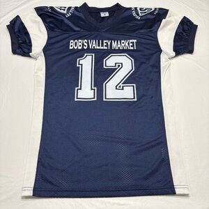 Champro Sports Bob’s Valley Market Football Jersey Blue Men’s Small